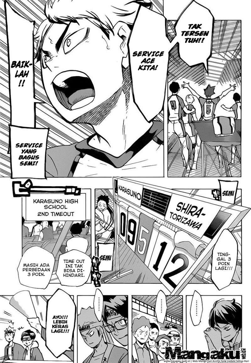 Haikyuu!! Chapter 181 - halaman 10
