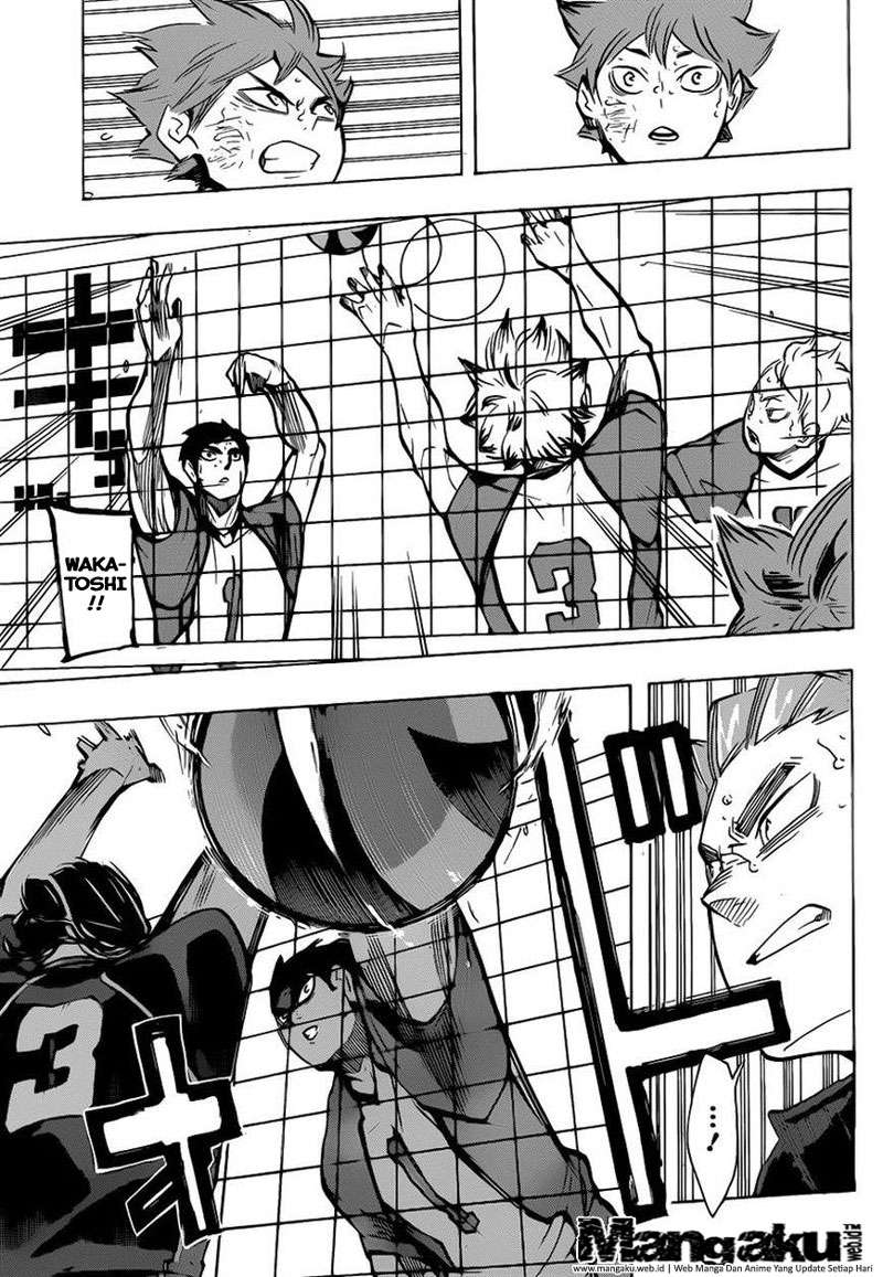 Haikyuu!! Chapter 181 - halaman 14