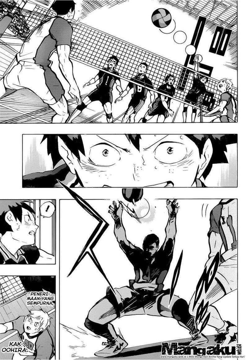 Haikyuu!! Chapter 182 - halaman 16