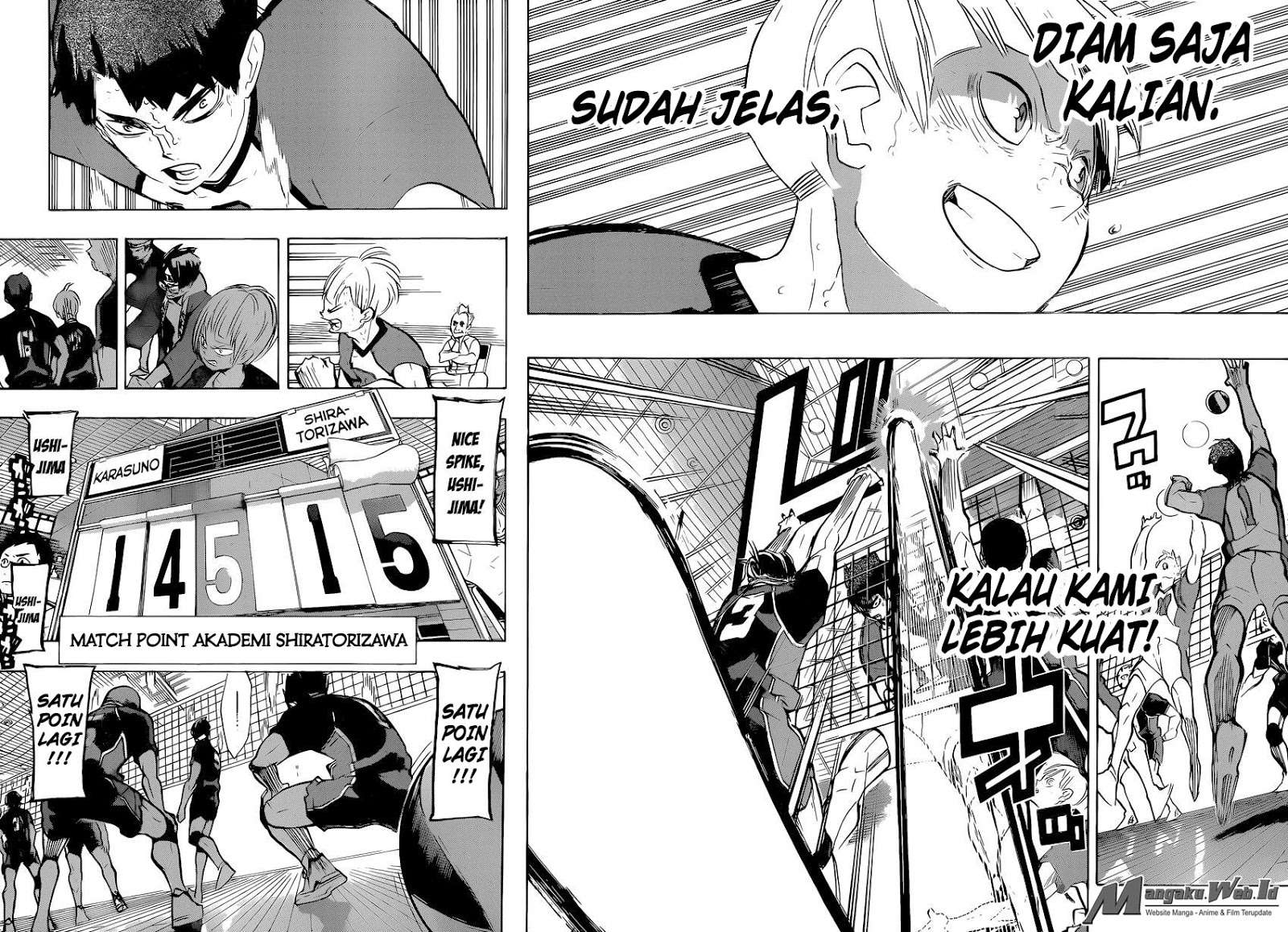 Haikyuu!! Chapter 183 - halaman 15