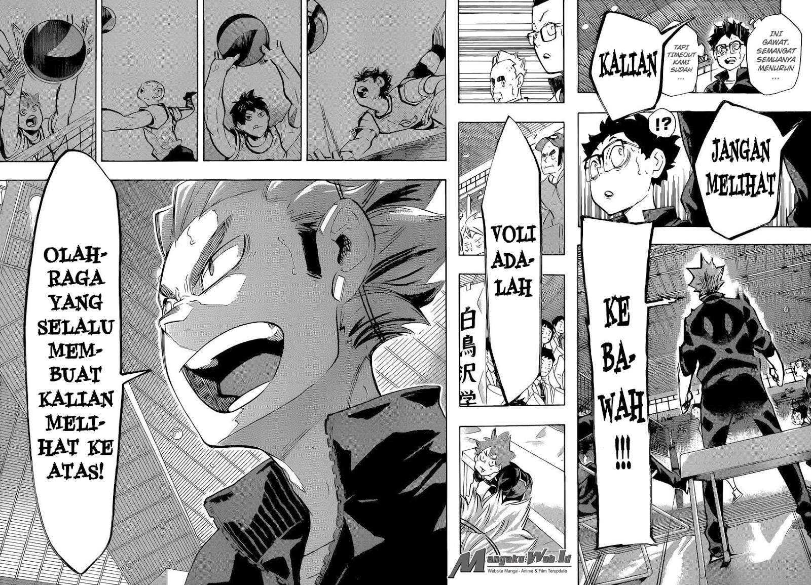 Haikyuu!! Chapter 183 - halaman 16