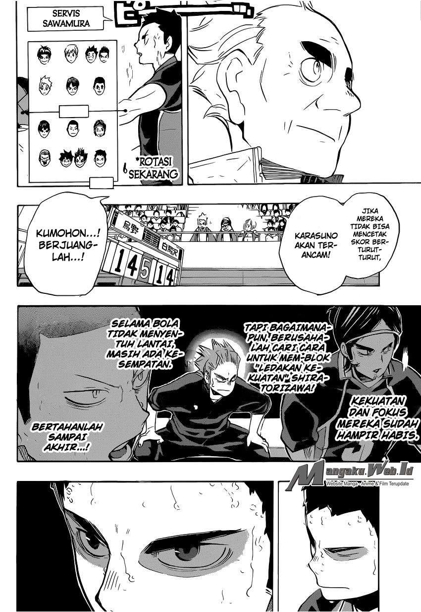 Haikyuu!! Chapter 183 - halaman 9