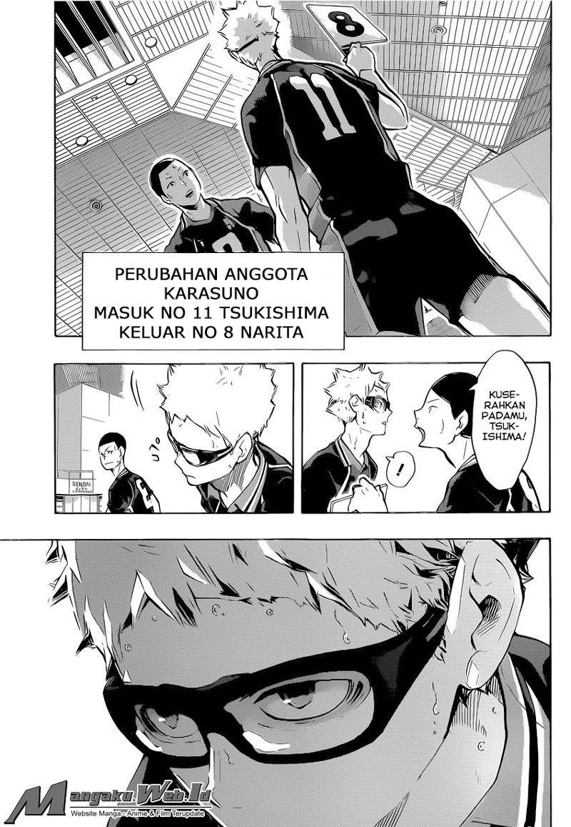 Haikyuu!! Chapter 184 - halaman 10