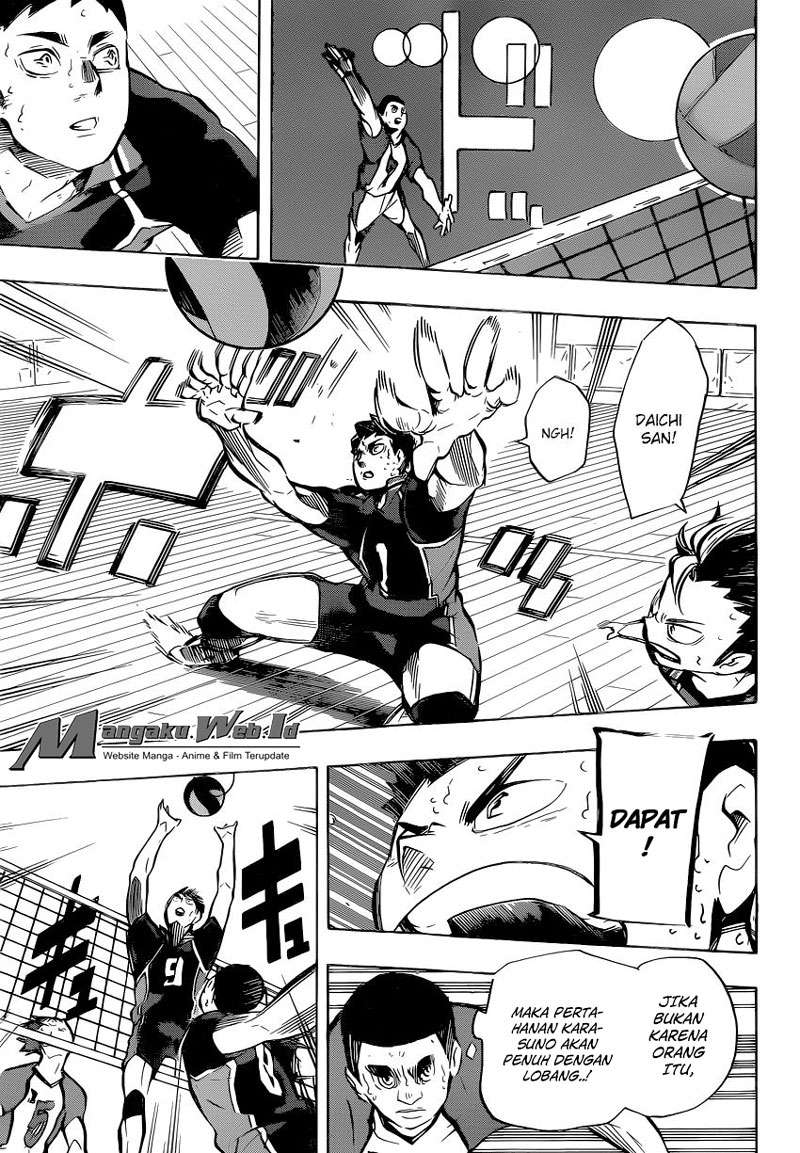 Haikyuu!! Chapter 184 - halaman 8