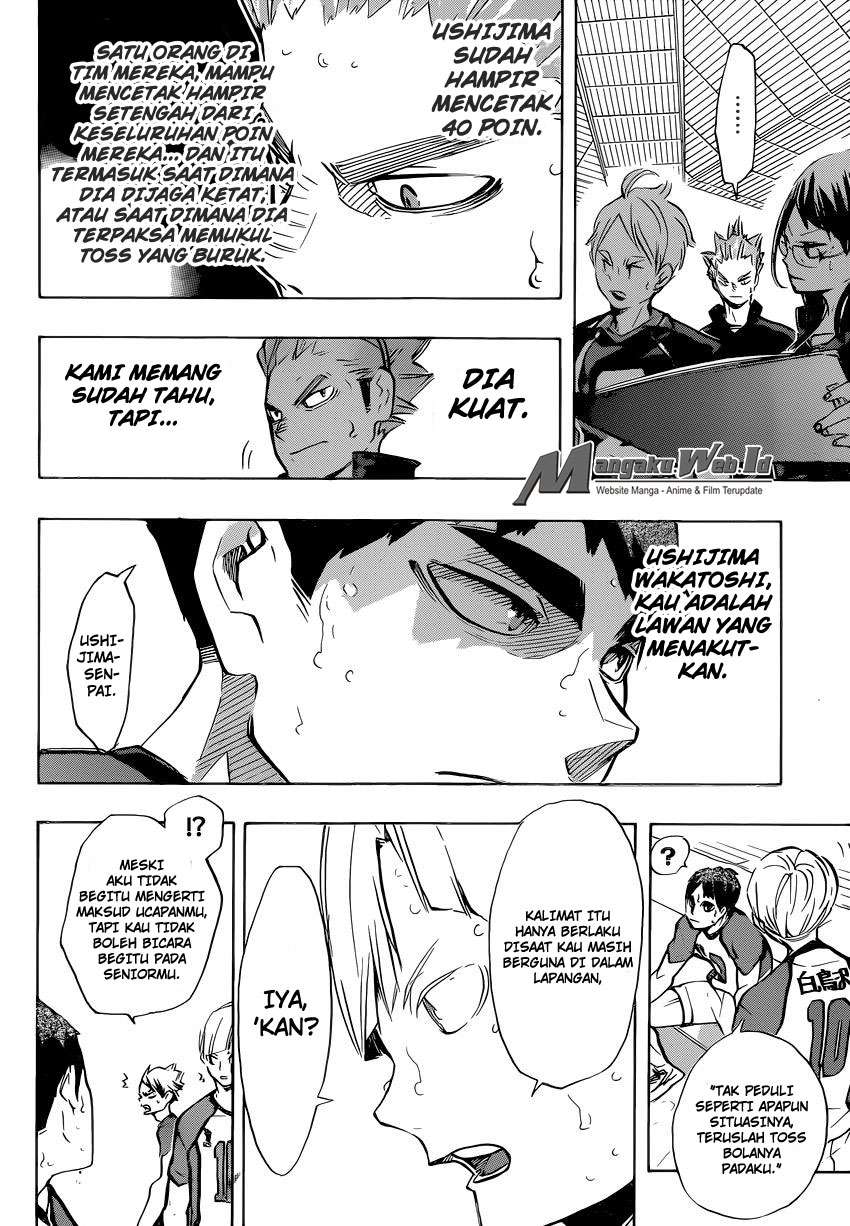 Haikyuu!! Chapter 185 - halaman 15