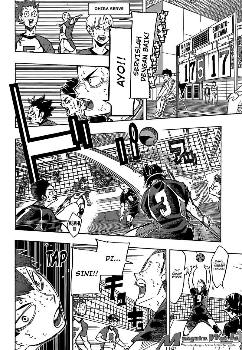 Haikyuu!! Chapter 186 - halaman 14