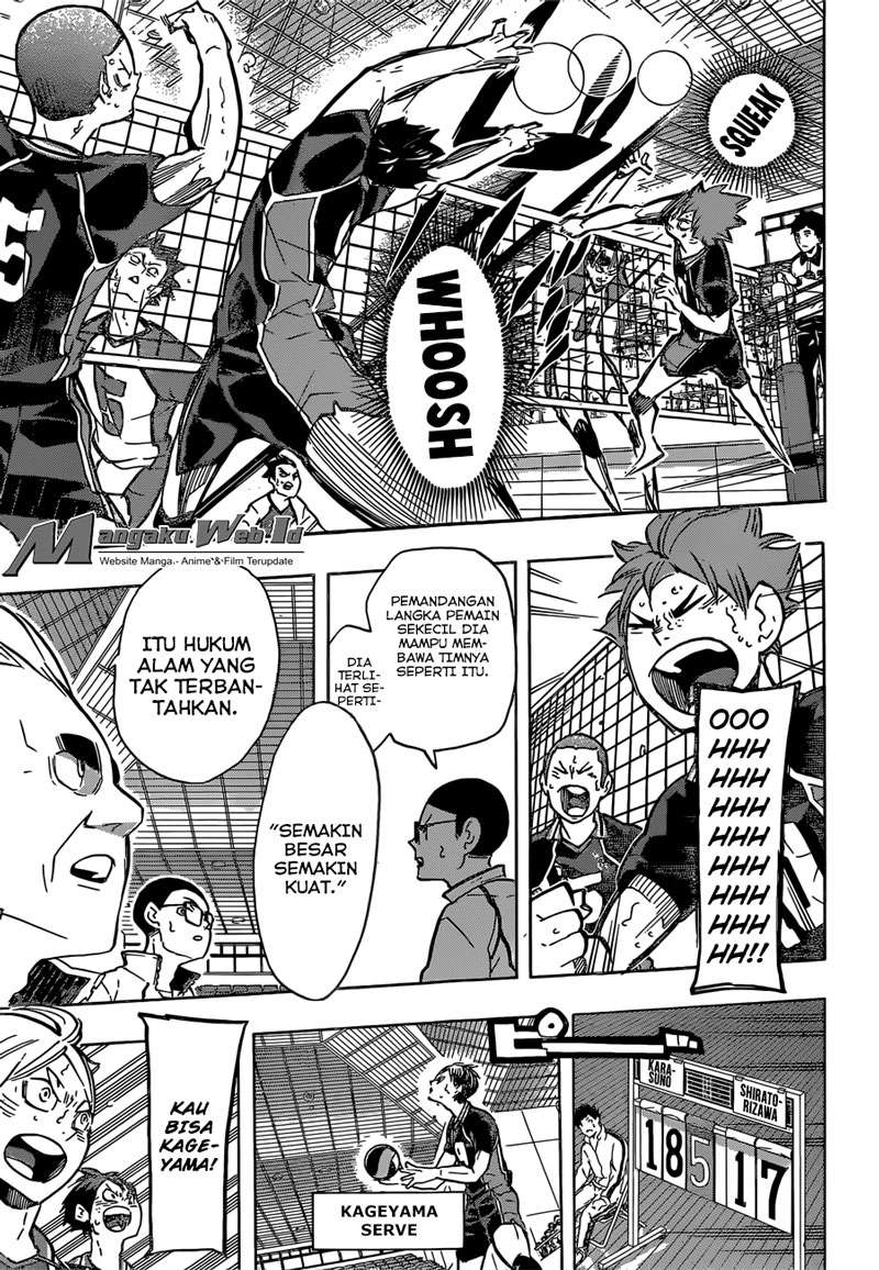 Haikyuu!! Chapter 186 - halaman 15