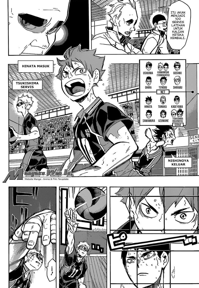 Haikyuu!! Chapter 186 - halaman 9