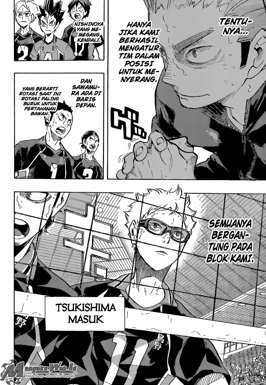 Haikyuu!! Chapter 187 - halaman 12