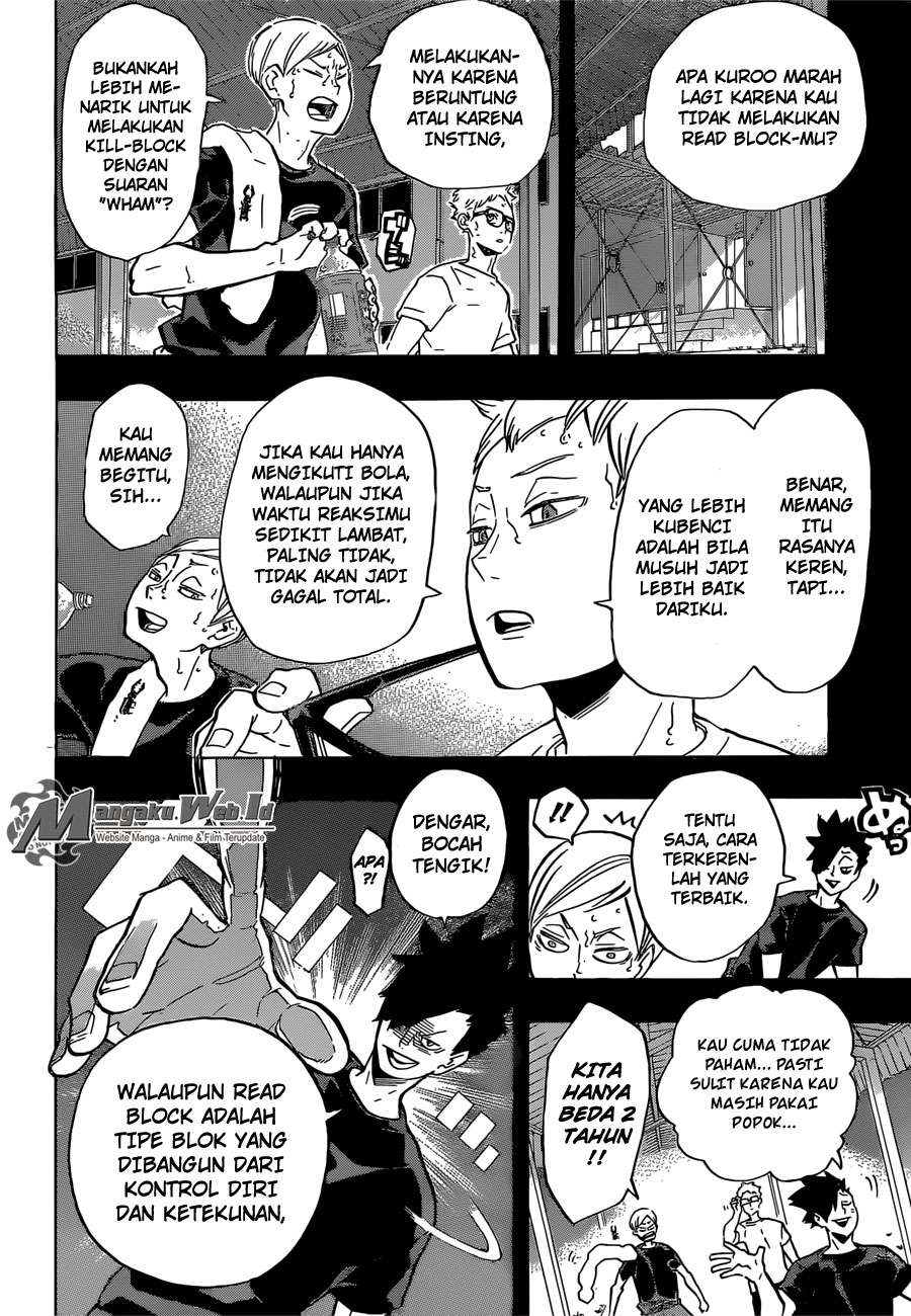 Haikyuu!! Chapter 187 - halaman 16