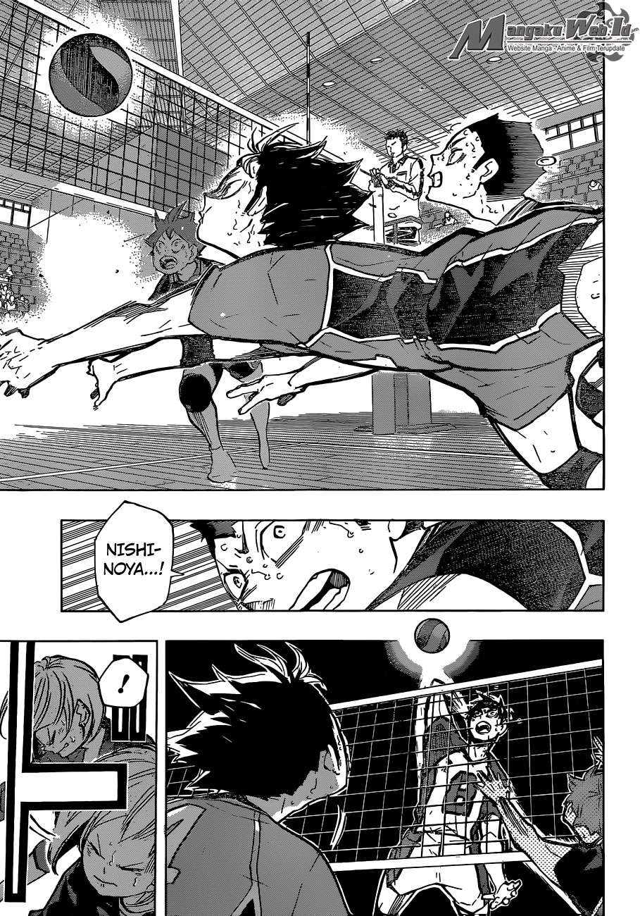 Haikyuu!! Chapter 187 - halaman 8