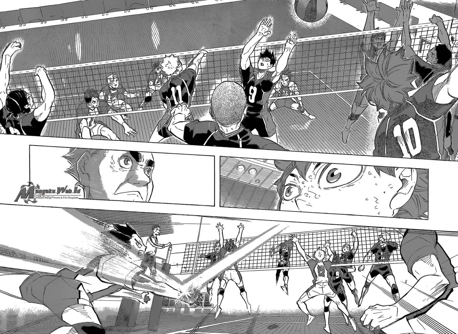 Haikyuu!! Chapter 188 - halaman 16
