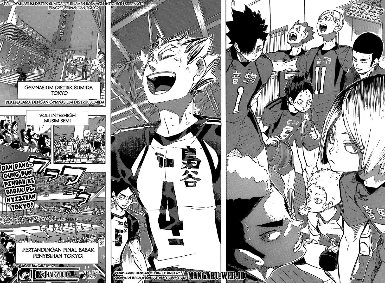 Haikyuu!! Chapter 189 - halaman 20