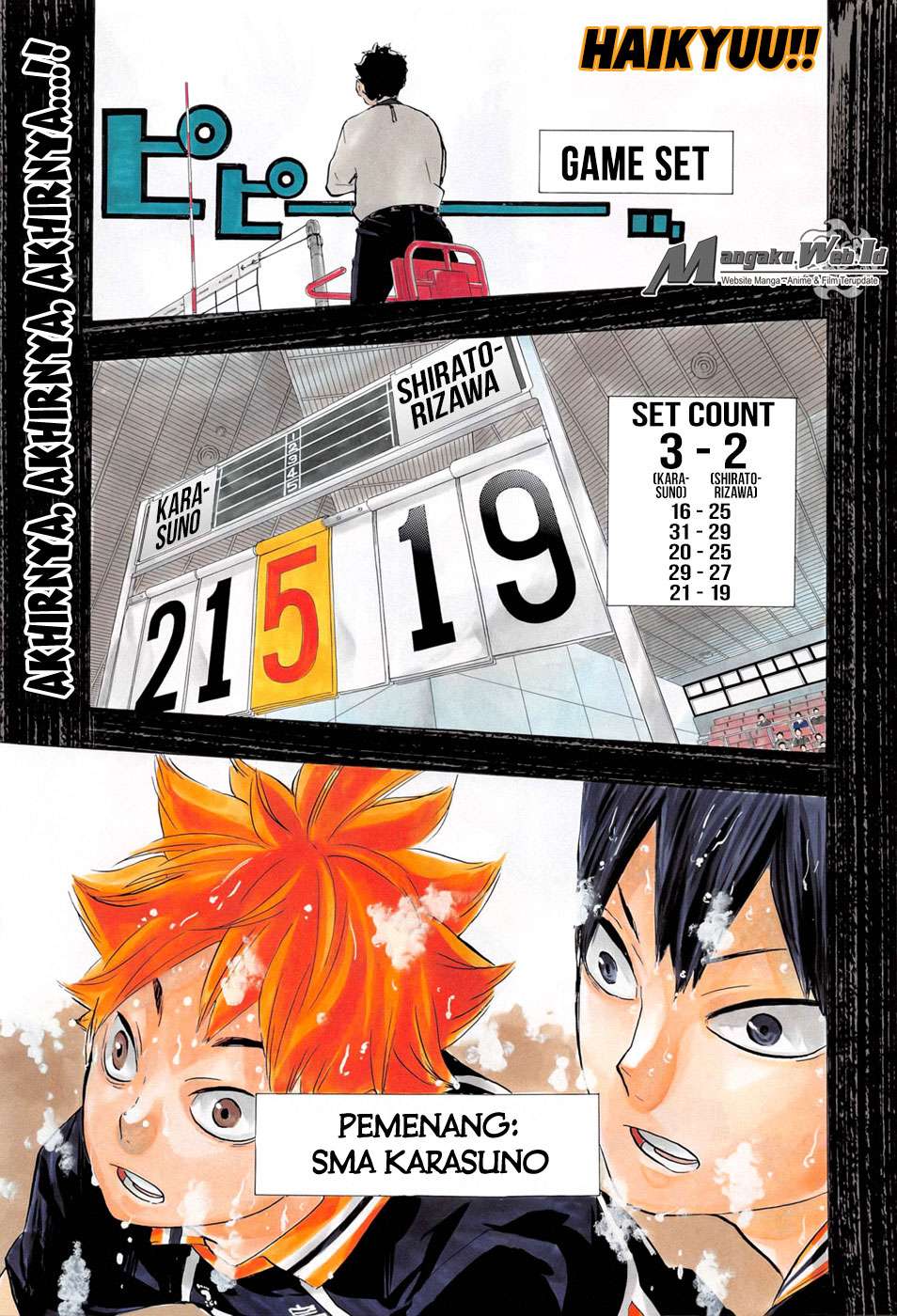 Haikyuu!! Chapter 189 - halaman 3