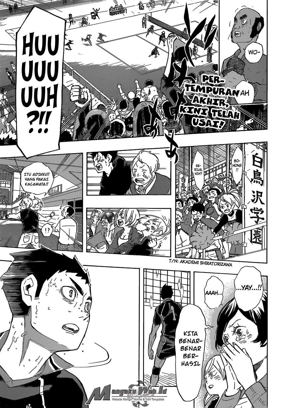Haikyuu!! Chapter 189 - halaman 5