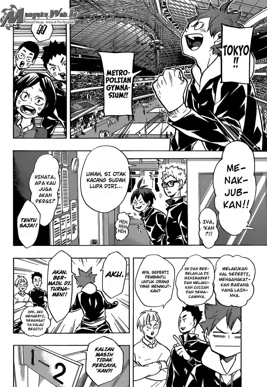 Haikyuu!! Chapter 190 - halaman 10