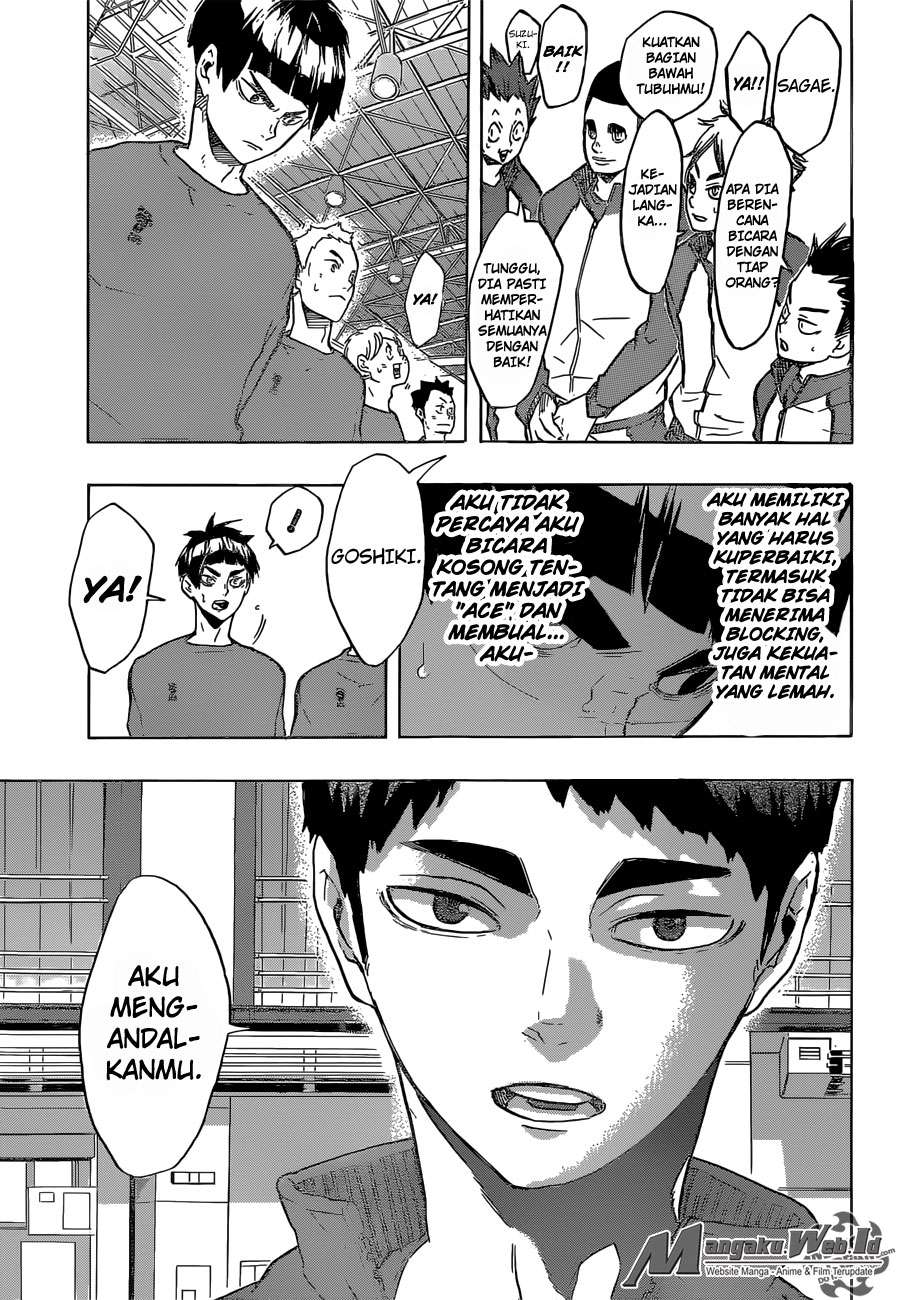 Haikyuu!! Chapter 190 - halaman 6