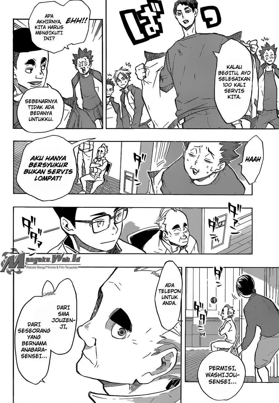 Haikyuu!! Chapter 190 - halaman 8