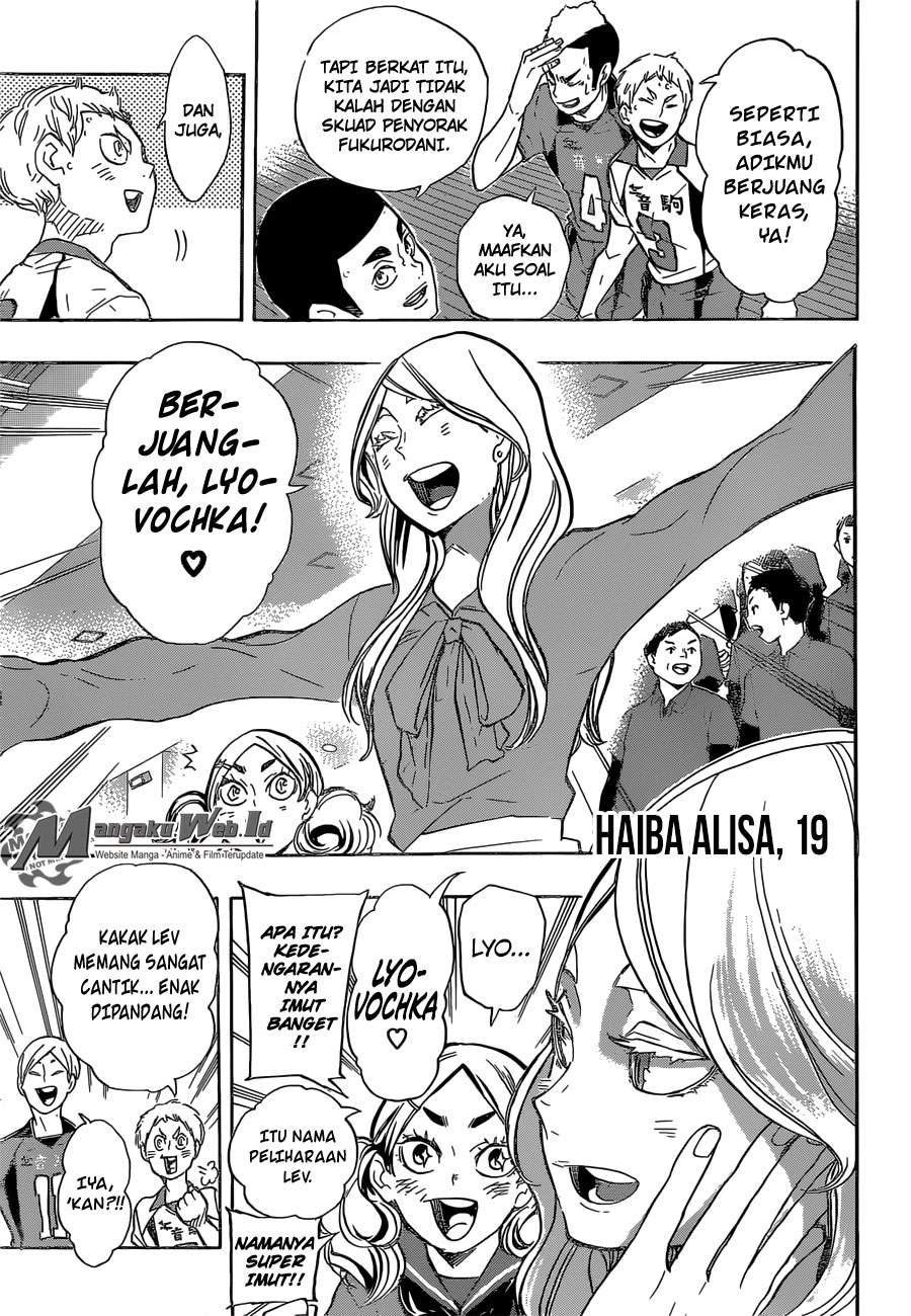 Haikyuu!! Chapter 191 - halaman 4