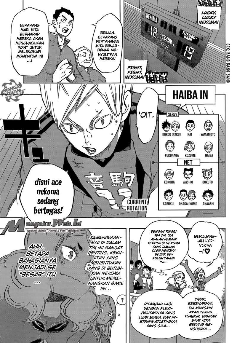 Haikyuu!! Chapter 193 - halaman 7