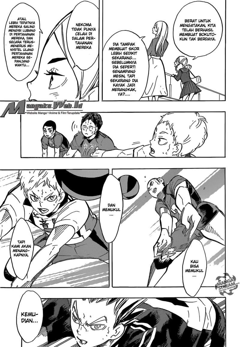 Haikyuu!! Chapter 194 - halaman 18