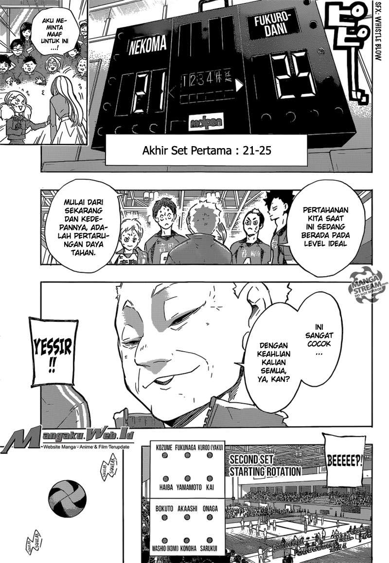 Haikyuu!! Chapter 194 - halaman 8