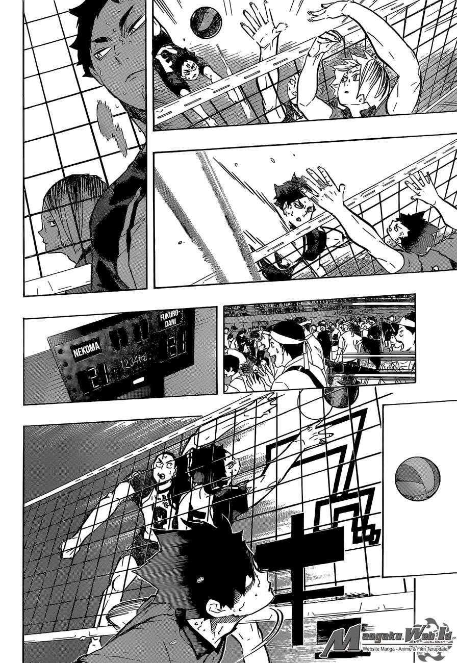 Haikyuu!! Chapter 195 - halaman 10