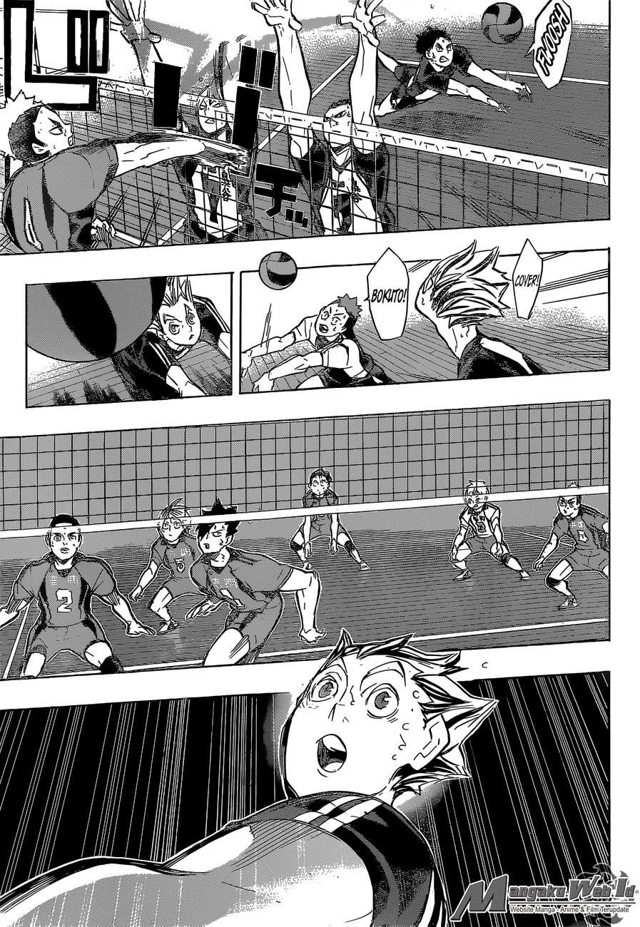 Haikyuu!! Chapter 195 - halaman 13