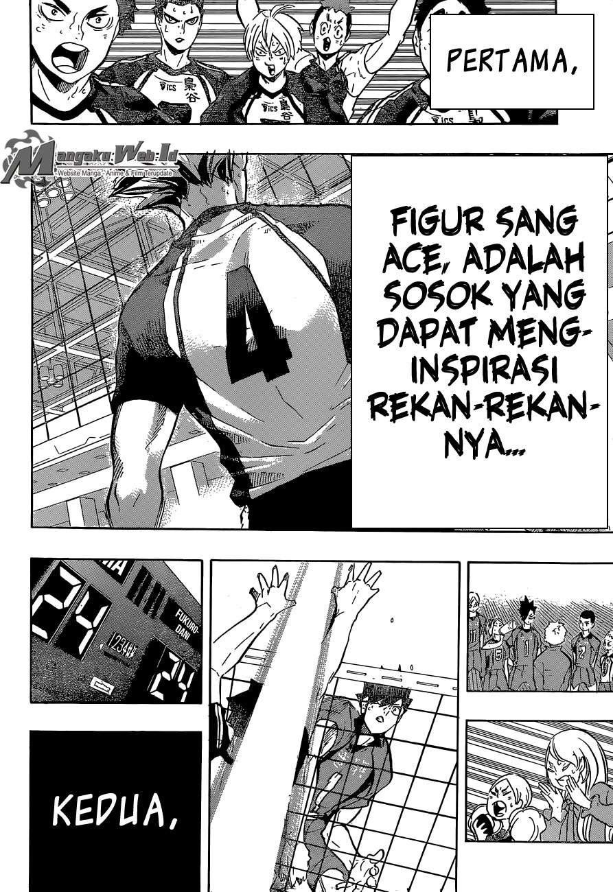 Haikyuu!! Chapter 195 - halaman 15