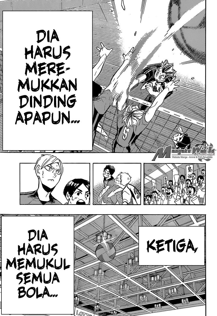 Haikyuu!! Chapter 195 - halaman 16