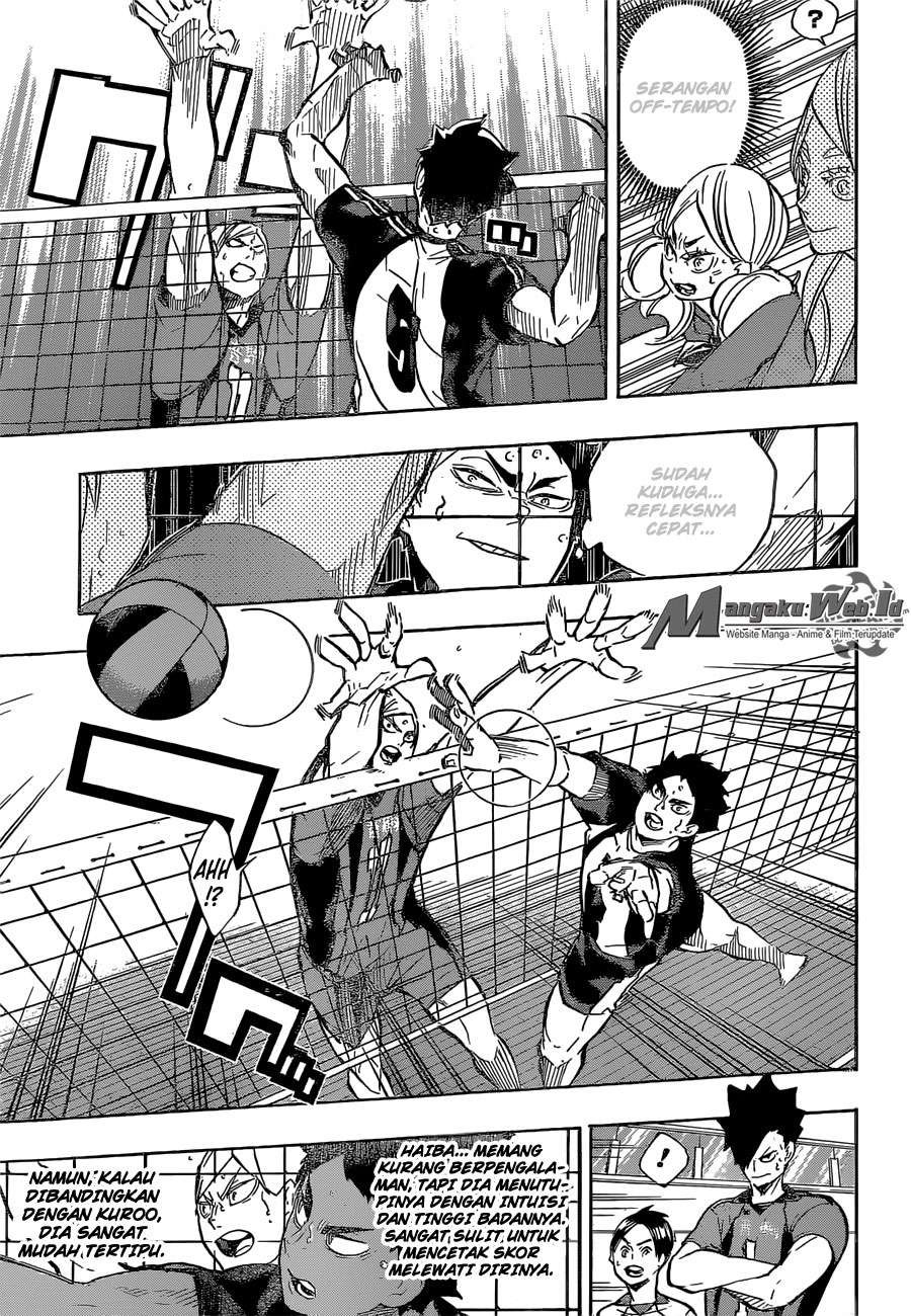 Haikyuu!! Chapter 195 - halaman 6
