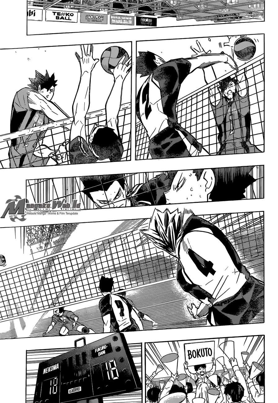 Haikyuu!! Chapter 195 - halaman 9