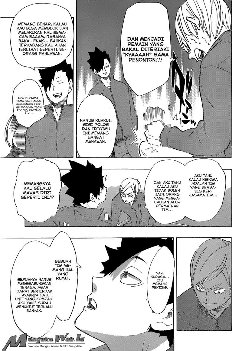 Haikyuu!! Chapter 196 - halaman 6