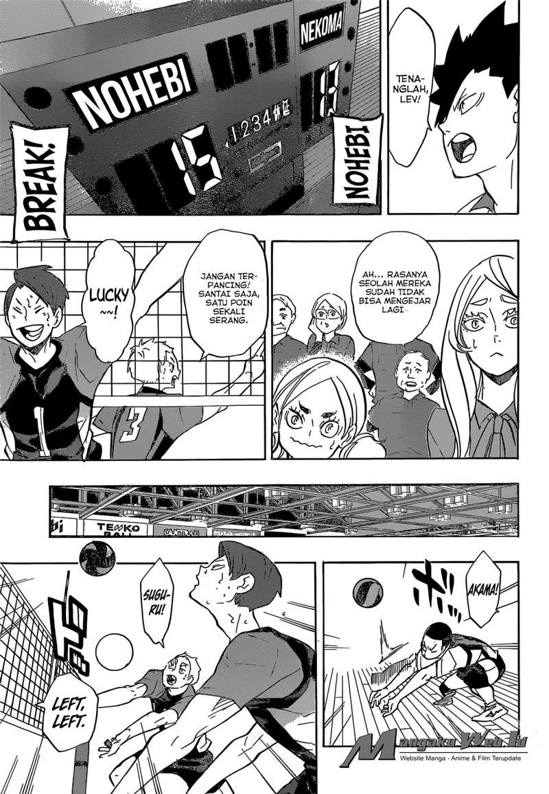 Haikyuu!! Chapter 197 - halaman 16