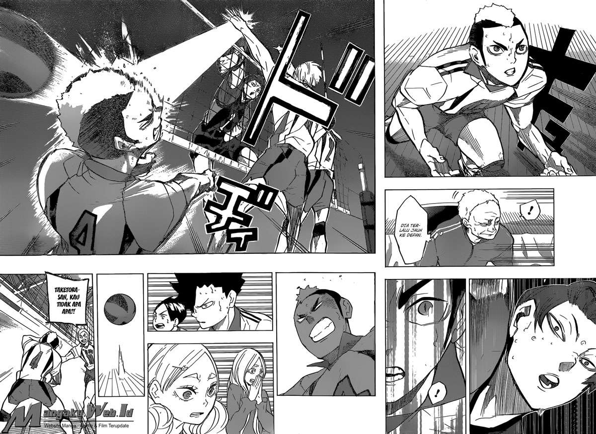 Haikyuu!! Chapter 197 - halaman 17