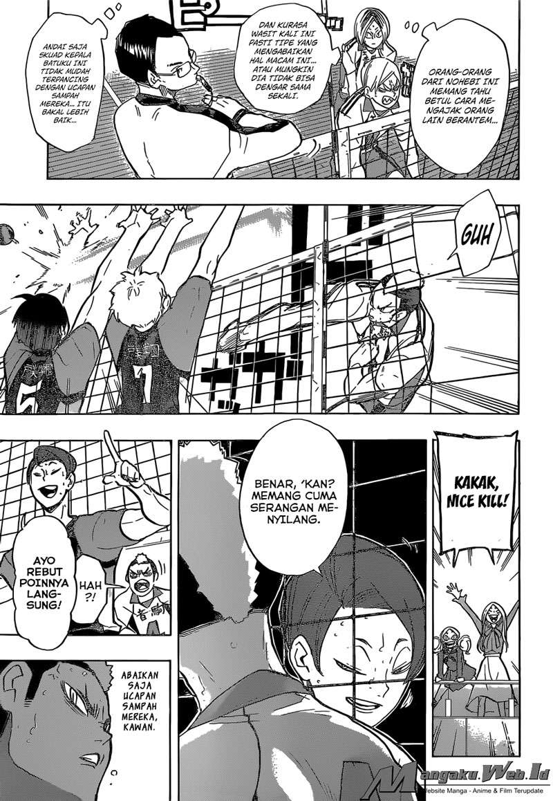 Haikyuu!! Chapter 197 - halaman 6