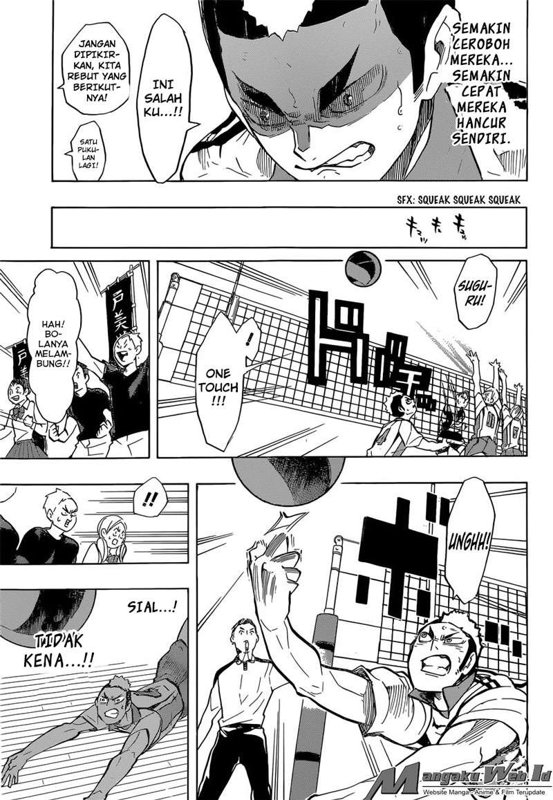 Haikyuu!! Chapter 198 - halaman 16