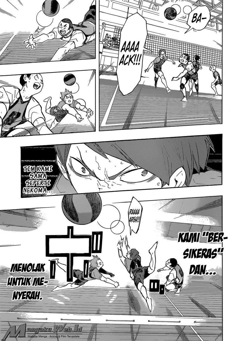Haikyuu!! Chapter 198 - halaman 18