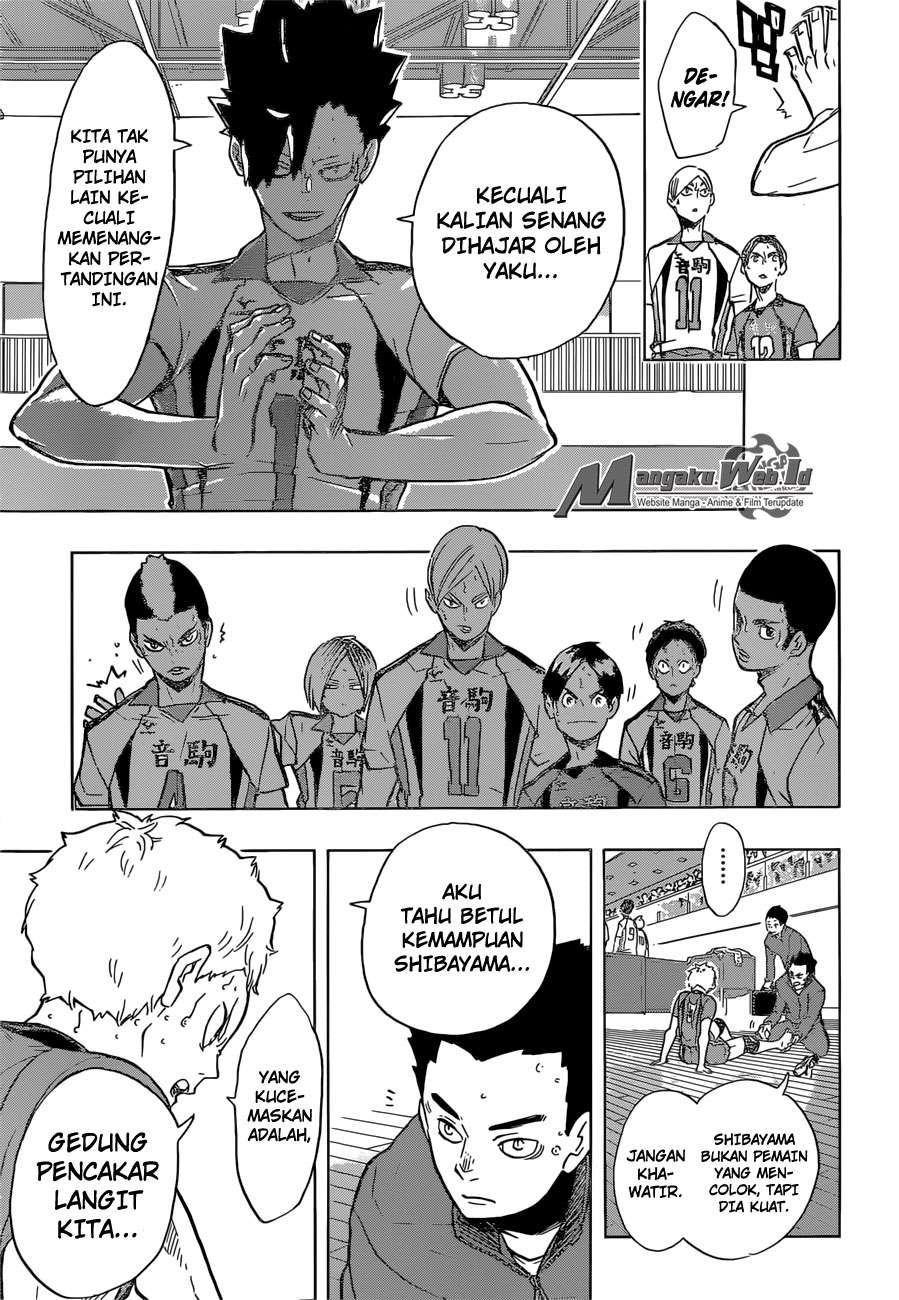 Haikyuu!! Chapter 199 - halaman 17