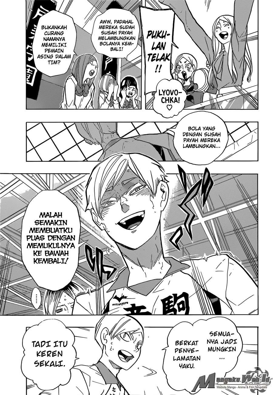 Haikyuu!! Chapter 199 - halaman 9