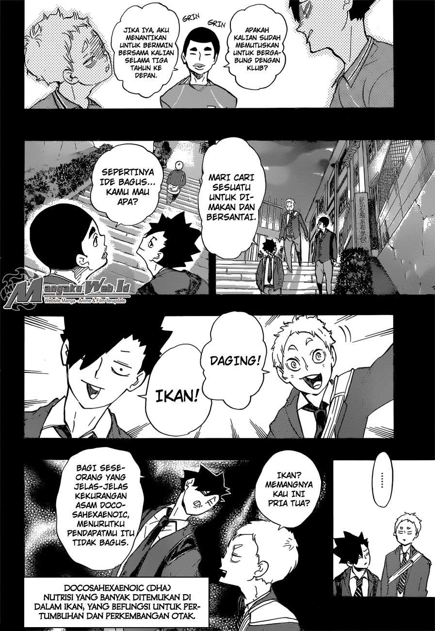 Haikyuu!! Chapter 200 - halaman 3