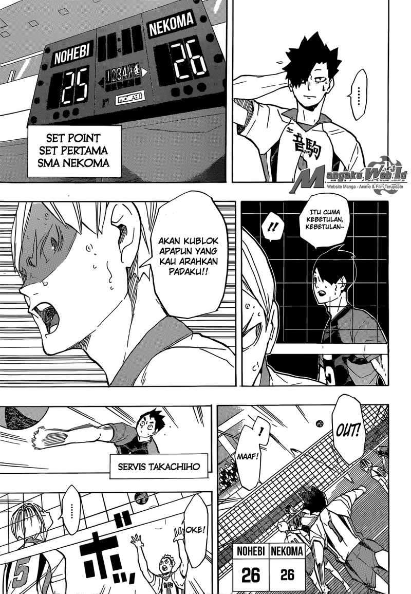 Haikyuu!! Chapter 201 - halaman 14