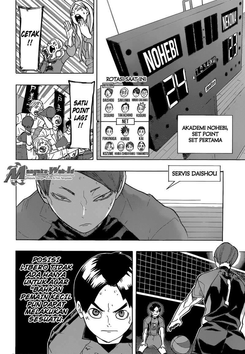 Haikyuu!! Chapter 201 - halaman 3