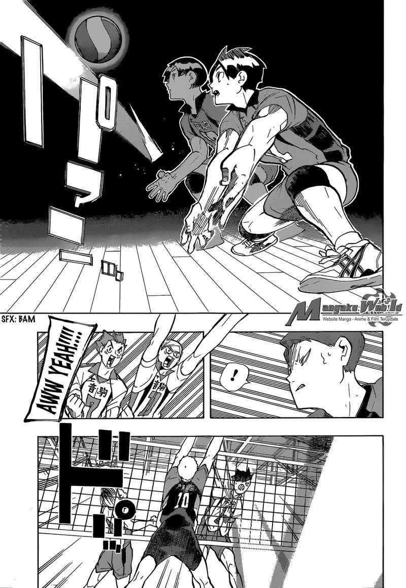 Haikyuu!! Chapter 201 - halaman 6