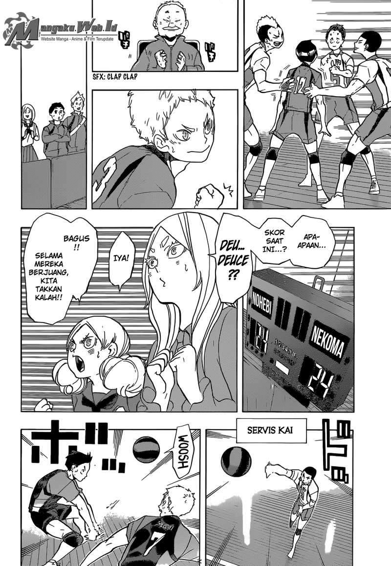 Haikyuu!! Chapter 201 - halaman 7
