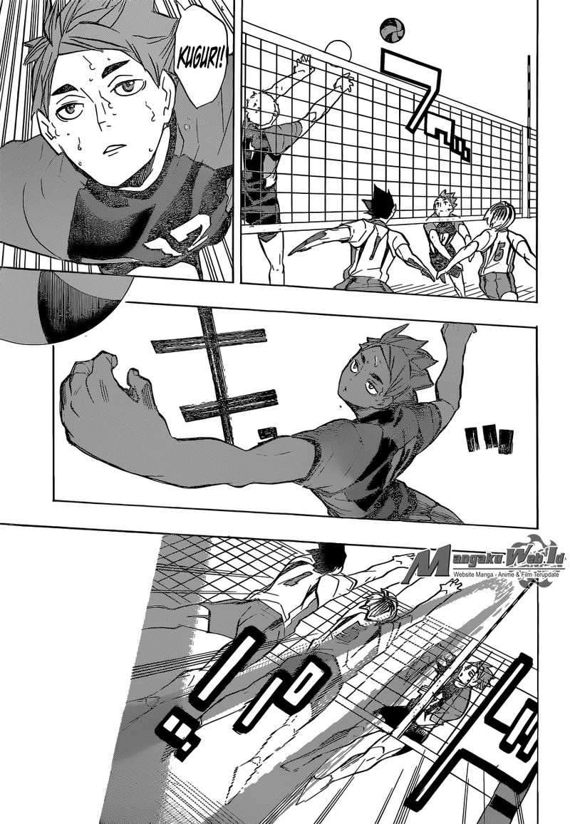 Haikyuu!! Chapter 201 - halaman 8