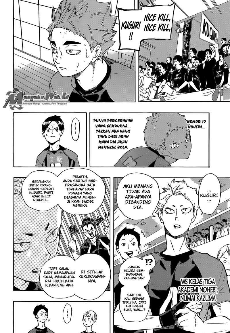 Haikyuu!! Chapter 201 - halaman 9