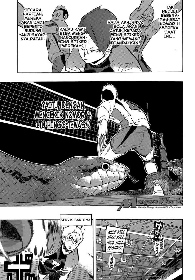 Haikyuu!! Chapter 202 - halaman 12