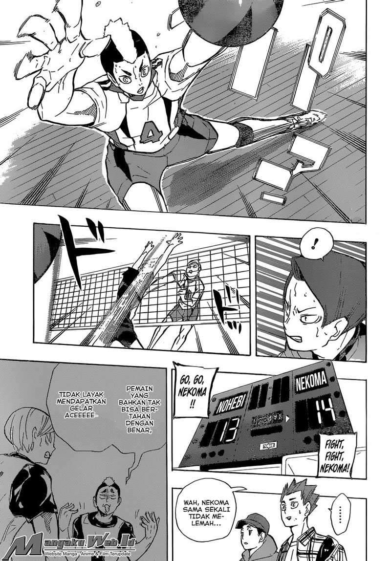 Haikyuu!! Chapter 202 - halaman 14