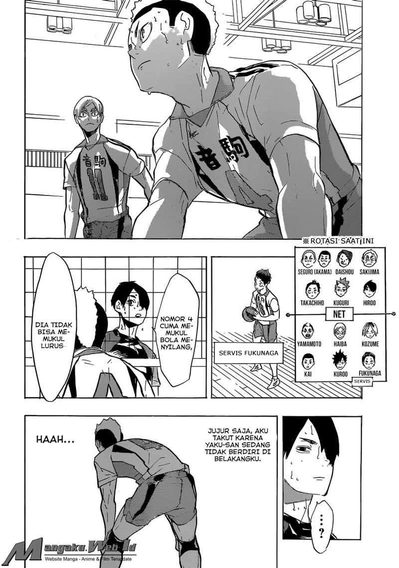 Haikyuu!! Chapter 202 - halaman 15